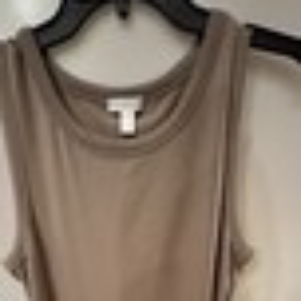 Beyond Yoga Out of Town Casual Dress Size M Tan Birch Beige Comfort Athleisure